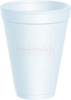 Dart Dart Foam Cup, White, 12 oz - 12J12